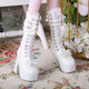 60cm bar doll Biye Luoli doll's shoes bjd 3 ຈຸດ Lingbing Princess high heels crystal daddy shoes cm