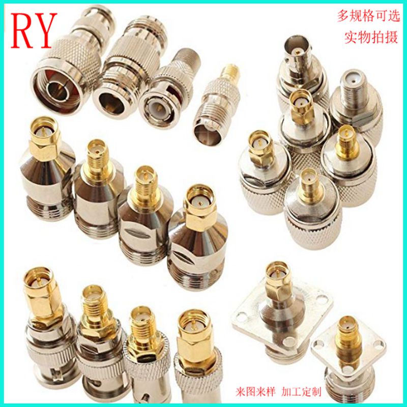 BNC connector to UHF female RF walkie-talkie mobile phone car coaxial nickel-plated equipment test adapter connector