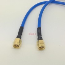 Antenna gps connector dual power dedicated RF connection extension cable data cable sma gong 6G blue 33 semi-flexible new product