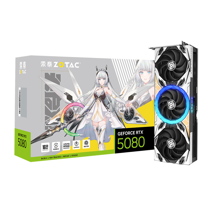 Дискретная видеокарта для компьютерных игр Zotac RTX 5080 Apocalypse 5070Ti AMP5060Ti 16G DLSS4