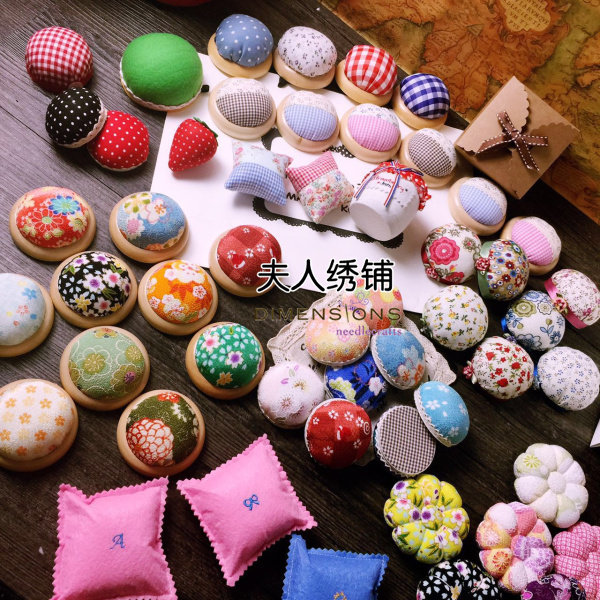 Special offer summary Wrist needle stick wooden base needle insert cross stitch embroidery embroidery embroidery diy sewing patchwork hand tools