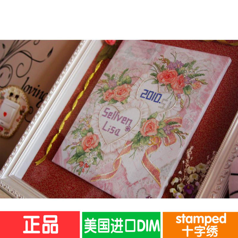 Out of stock American import DIM cross stitch 03217 thread embroidery wedding gift commemorative welcome card