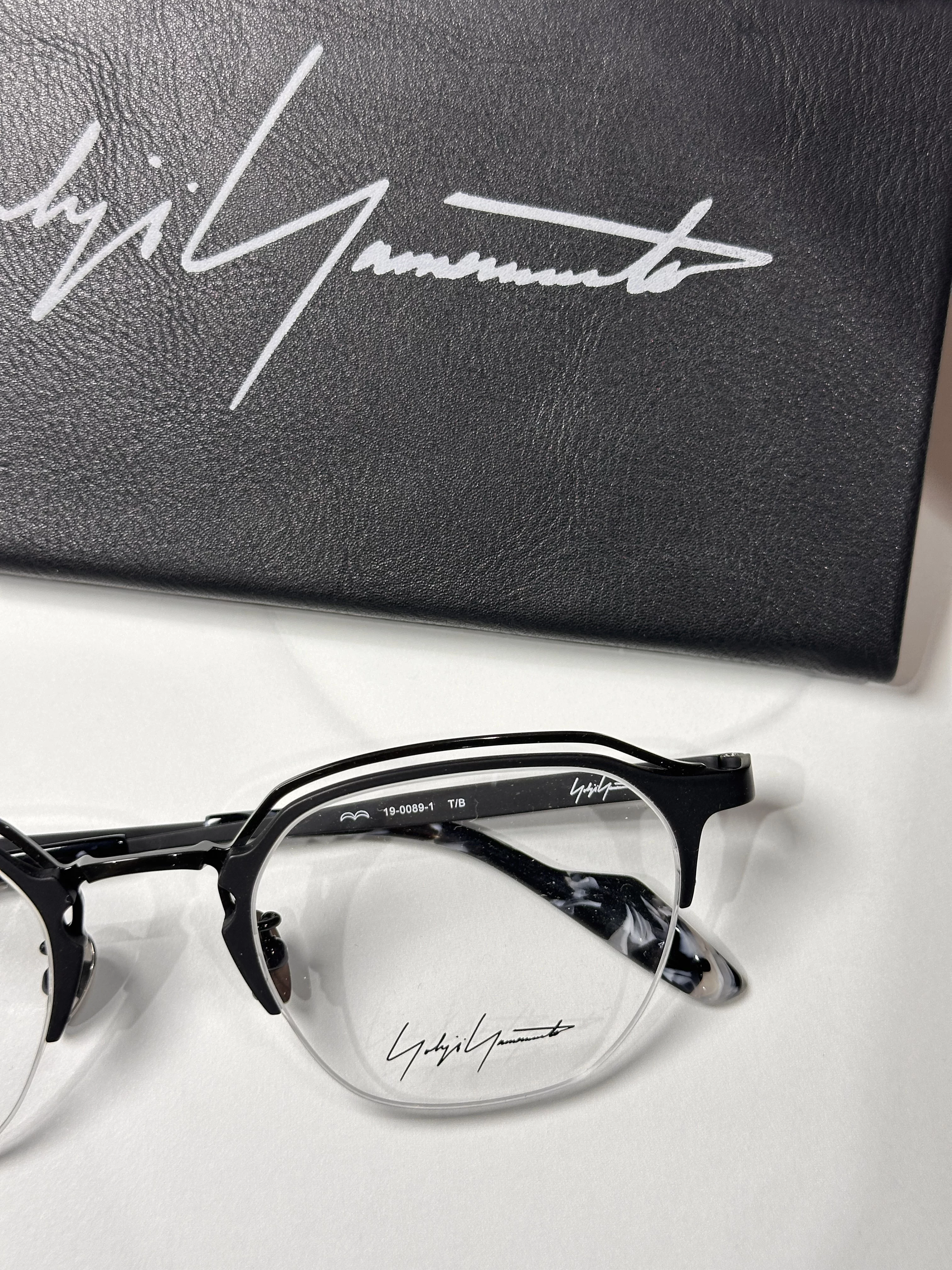Очки Yohji Yamamoto 19-0089 Класс дизайна Японские очки в рамке вся полная рамка Очки для близорукости