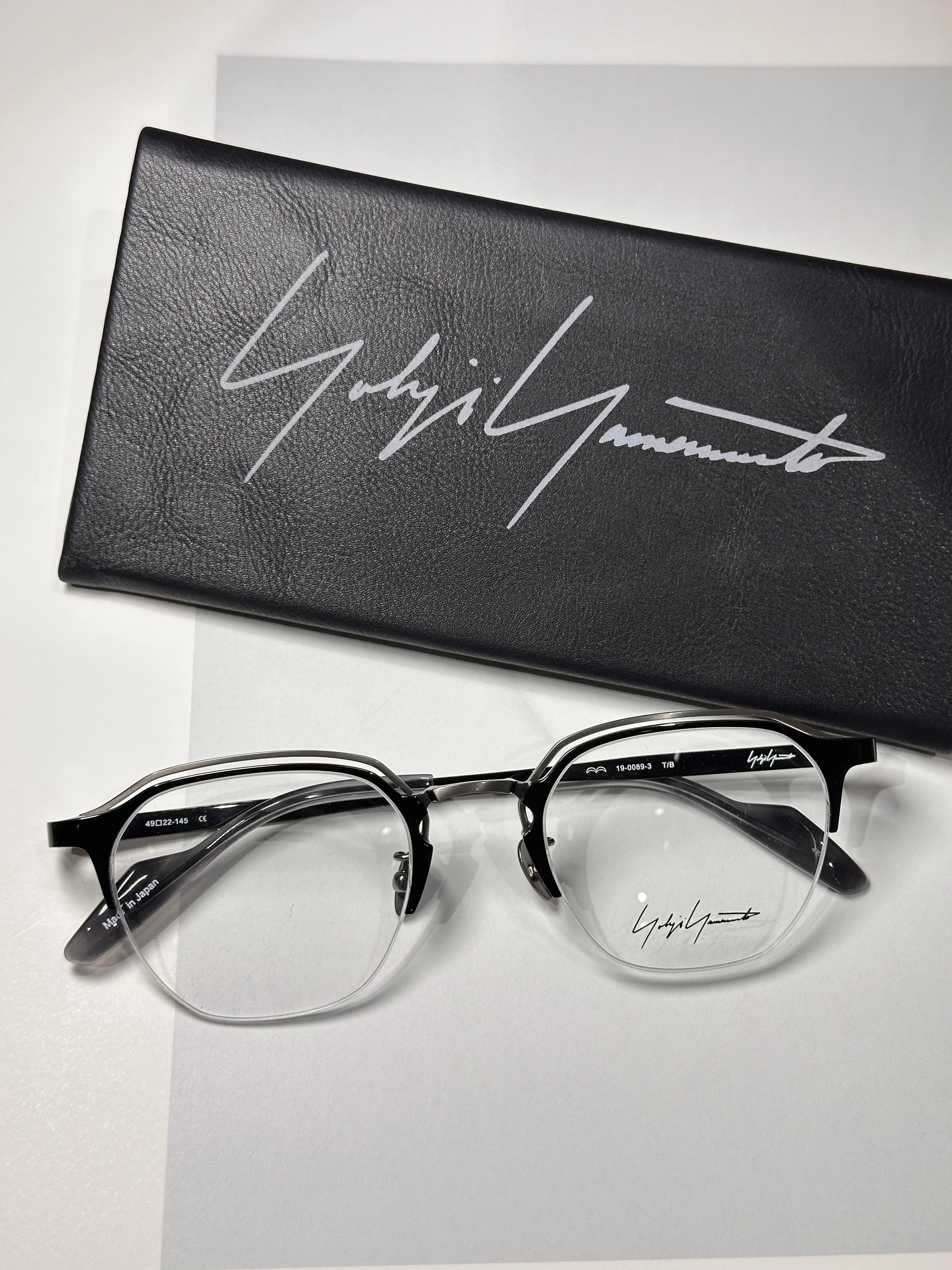 Очки Yohji Yamamoto 19-0089 Класс дизайна Японские очки в рамке вся полная рамка Очки для близорукости
