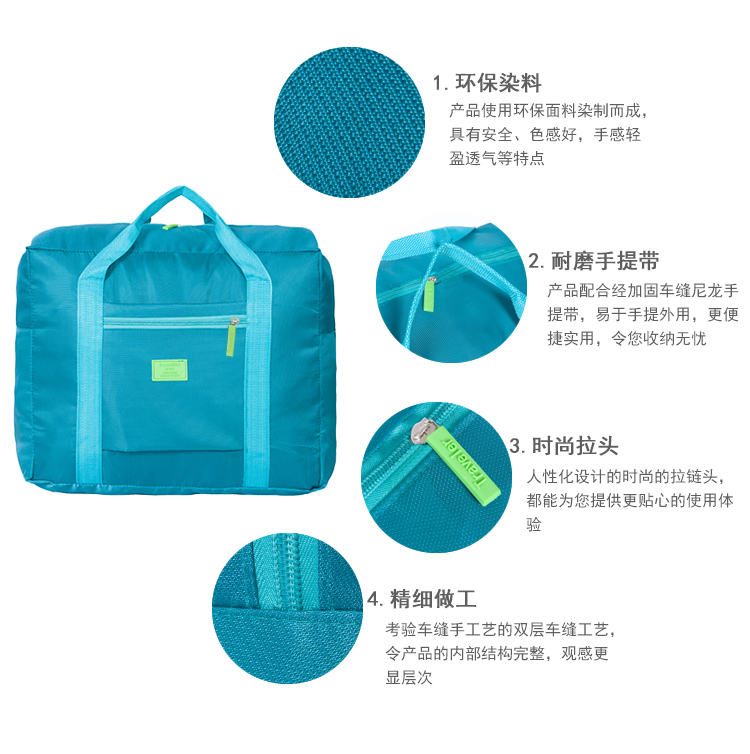 Swiss Swiss dao du lịch túi công suất lớn nhẹ không thấm nước gấp túi xách tay du lịch túi quần áo lưu trữ túi túi du lịch nhỏ