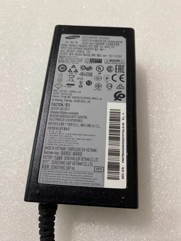 Samsung Lcd Tv Monitor 19V 2.53A A4819Fdy Power Adapter Bn44-00835A/B Samsung Lcd Tv Monitor 19V 2.53A A4819Fdy Power Adapter Bn44-00835A/B