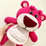 Клубника, плетеная кукла ручной работы, подушка, подвеска, брелок, набор материалов, связать своими руками