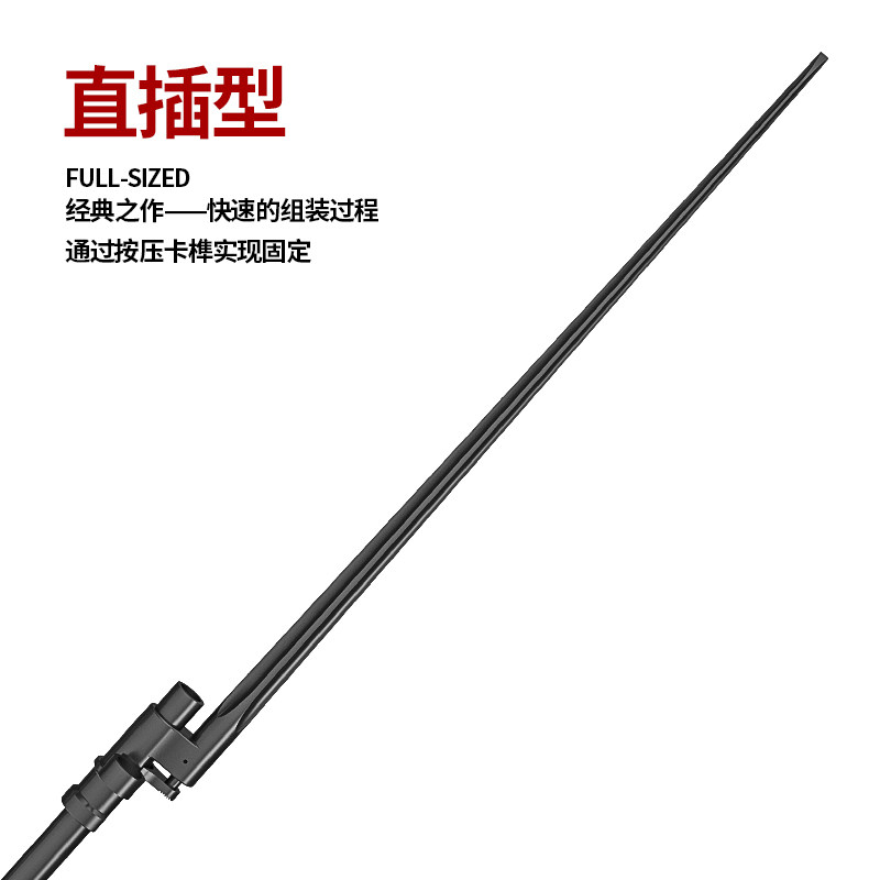 Clever Tiger Mosinagan Soft Bomb Toy Gun 3D Printing Four-sided bayonet Decorative Restoration Accessories M1891 Soft Bomb