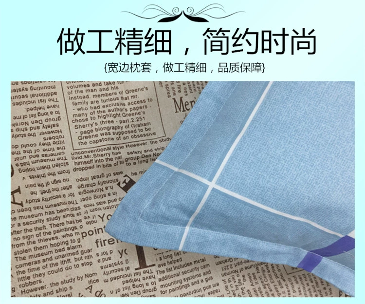 Gối bông nguyên chất Yimeng gối bông đơn mùa đông và mùa hè Bộ gối đôi sử dụng 48 * 74 đôi - Gối trường hợp