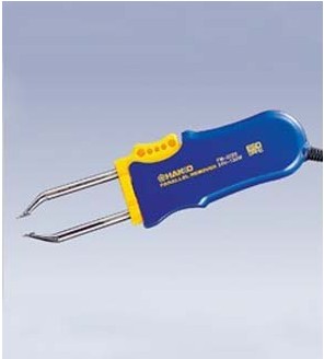 HAKKO original Japanese white FM-2022 parallel tin removal tweezers (without nozzle)need to be used with FM203