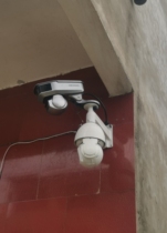 Gun Ball Interlocking Holder Gun Shotgun Machine Integrated Surveillance Wall Mount 1602ZJ Galvanic Joint Duck Mouth Rack Surveillance Intelligent