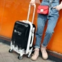 Hộp mật khẩu vali nữ 20 inch trường hợp xe đẩy nữ phiên bản tiếng Hàn của vali nhỏ sinh viên đại học tươi bánh xe phổ quát 24 hộp kéo nam vali sunny