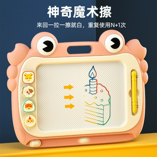 Домашняя стираемая магнитная доска для рисования для раннего возраста для письма, игрушка, граффити, 1 лет