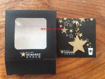 Starbucks Starbucks number one fan peripheral collection 2018 Christmas Star key chain pendant