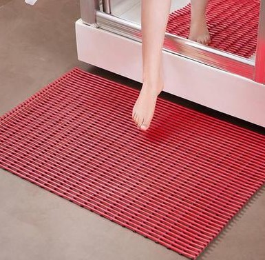 PVC Anti-Skid Rug MatBathroom Toilet ShowerWater-Proof