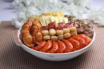 Simulation luxury Supreme Grand Basin Model Hong Kong Basin Model Cake Model Highly imitated dish model