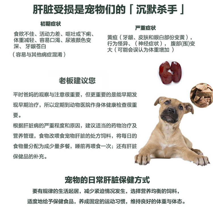American Buddy Gan Qingling HD-X100 Canine Cat gan Thuốc điều trị bệnh viêm gan Bệnh cứng gan 16 viên nang - Cat / Dog Health bổ sung sữa bột cho chó con