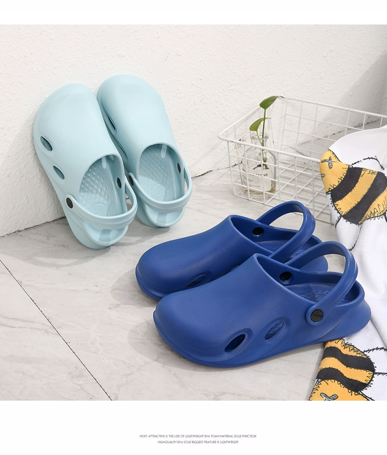 Open multi-operating room slippers, thick-soled hole-in-the-wall shoes, Baotou doctors and nurses, intensive care unit experimental work shoes