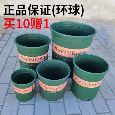 Global gallon flower pot Resin plastic thickened flower pot Balcony vegetable Golden orchid seasonal pot special offer