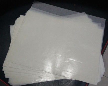 Thermal transfer high temperature transparent isolation paper pad Dark thermal transfer paper High temperature oil paper Greaseproof paper Color clothes