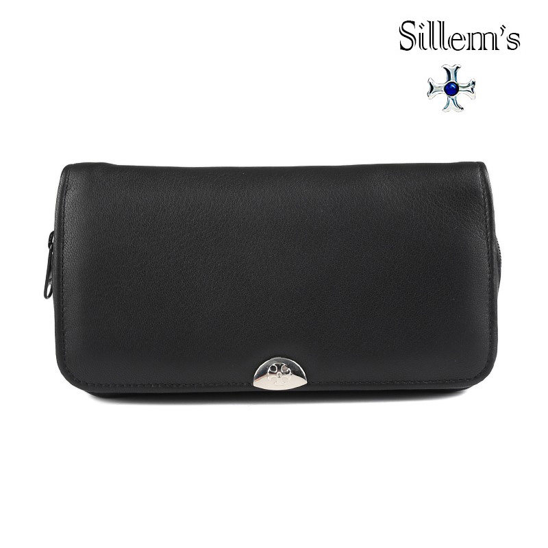 Aron smoke bucket Germany Sillems cross anchor genuine leather double bucket bag 2 bucket original dress imported-Taobao