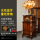 dau dia than Jinmo retro phonograph âm thanh phòng khách vinyl máy ghi âm châu Âu cổ máy tính để bàn âm thanh và máy ghi âm video A8 - Máy hát 	bán máy nghe nhạc đĩa than cổ