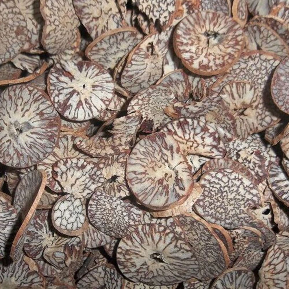 Betel nut sheet 5 catty of betel nut large belly betel nut dried betel nut sheet Penang tablet Chinese herbal medicine 500g