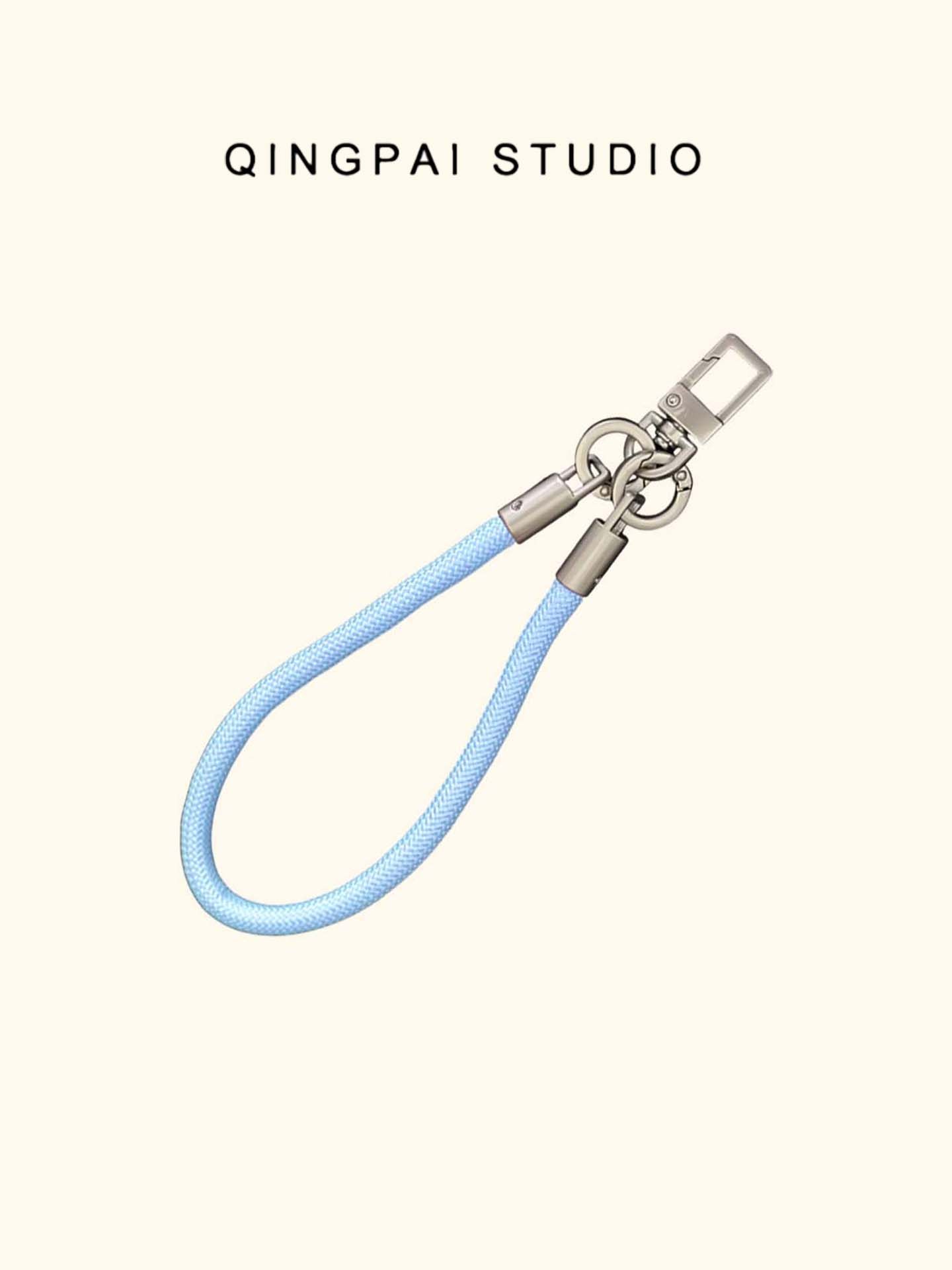 Lightweight Nylon Phone Lanyard, Sturdy and Thickened, Short Wrist Strap for Ccd Camera, Anti-Loss Keychain, USB Flash Drive Holder