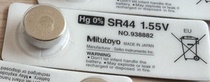 Japan Sanfeng original card size 1000 meter battery 938882 SR44 1 55V
