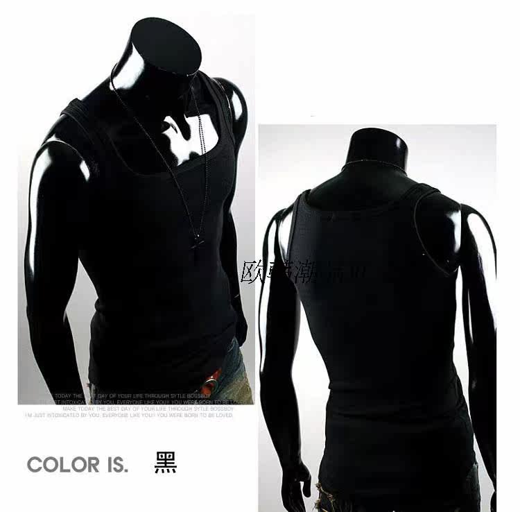 Débardeur homme maillot de corps LEAVO JOHNSON en coton - Ref 1600452 Image 5