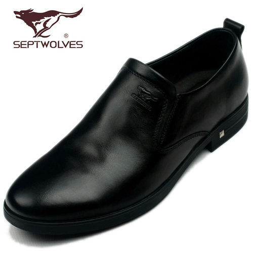 Septwolves, обувь, костюм для кожаной обуви, кожаный чехол для отдыха, в корейском стиле, мягкая подошва