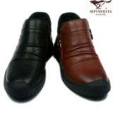 Septwolves, Martens, японские зимние трендовые короткие сапоги, высокая обувь, челси, из натуральной кожи