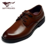 Septwolves, кожаная модная повседневная обувь, европейский стиль, из натуральной кожи