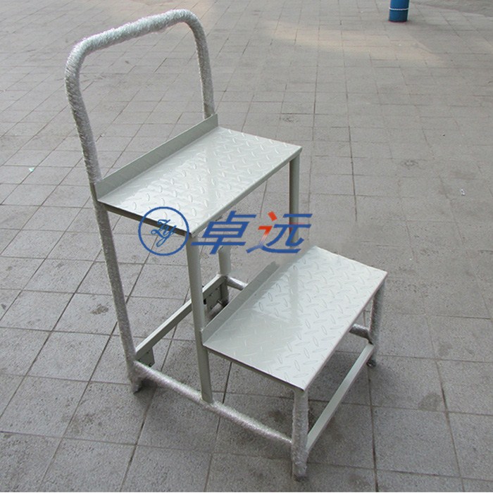 Small climbing car warehouse tally ladder climbing ladder 2 steps climbing ladder 3 steps supermarket tally truck