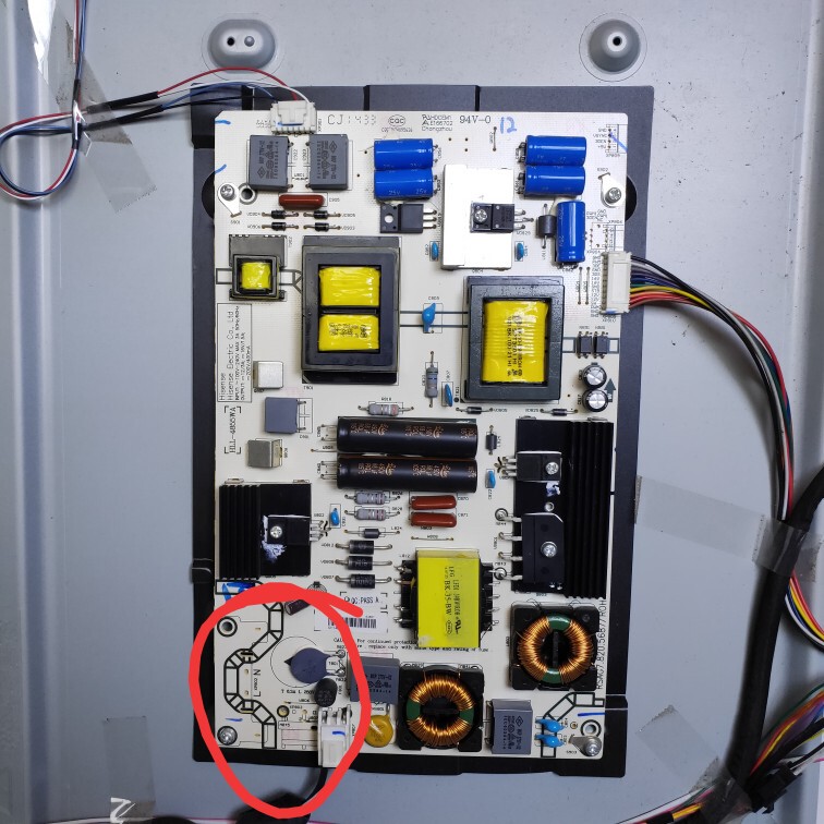 Hisense 4-Pin Led50K370 Led50X1A Led50L288 Power Board Rsag7.820.5687 Wa Hisense 4-Pin Led50K370 Led50X1A Led50L288 Power Board Rsag7.820.5687 Wa