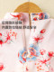 Summer Girls' Silk Cheongsam, Stylish Hanfu, Baby's Ancient Costume, Mulberry Silk Tang Suit, Little Girl's Chinese Style Princess Dress