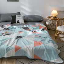 Six-layer gauze summer cool quilt vintage towel quilt summer cotton single gauze quilt summer six-layer gauze cover adult