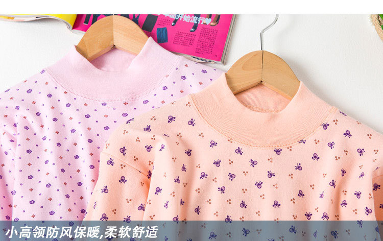 Quần áo cotton nữ đơn sắc mùa thu quần lót nhiệt đồ lót đơn áo sơ mi nữ kích thước lớn trung niên áo len cotton ấm quần áo quần giữ nhiệt nữ
