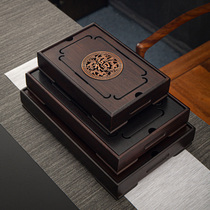 Bamboo dry tea tray New Chinese retro style Home Jane About modern solid wood Water storage Small Gongfu Tea with tray