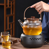 Glass cooking teapot electric pottery stove cooking tea stove cooking tea stove special household small steam fully automatic power tea furniture