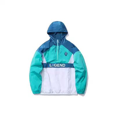 LINING Li Ning trench coat men's Wade series long sleeve jacket hooded loose spring men's top sportswear AFDR033