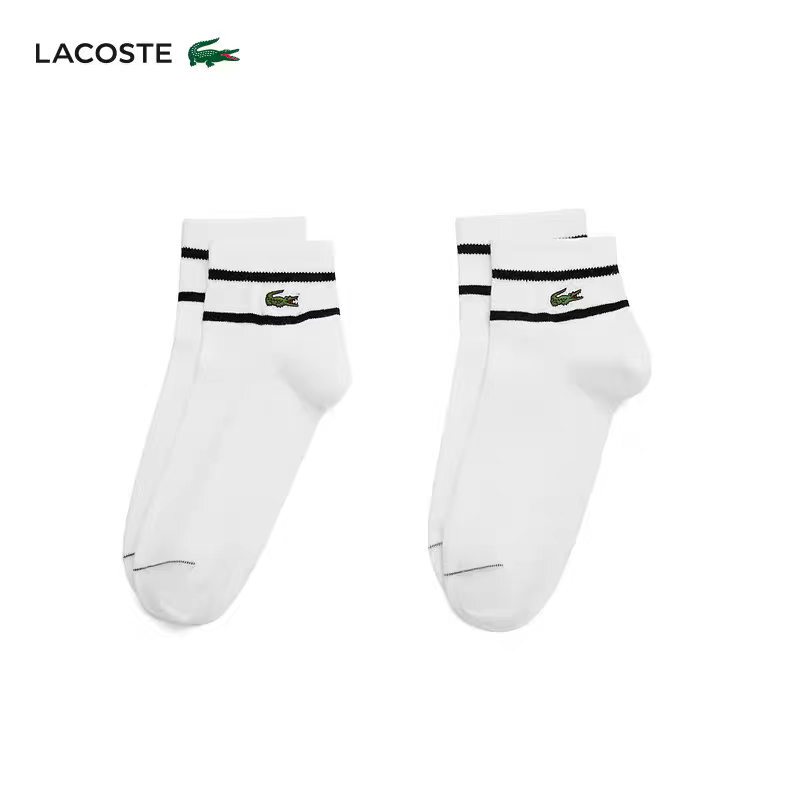 Lacostelacoste Unisex 25 Autumn Color-Blocked Cotton Socks | Ra2932