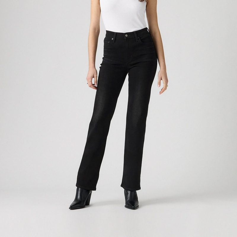 Levi's 26 Autumn Women's 723 High Waist Slim Fit Straight Jeans 008Sy-0000