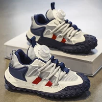 Летние туфли для мальчиков, нескользящая детская спортивная обувь, мягкая подошва, подходит для подростков