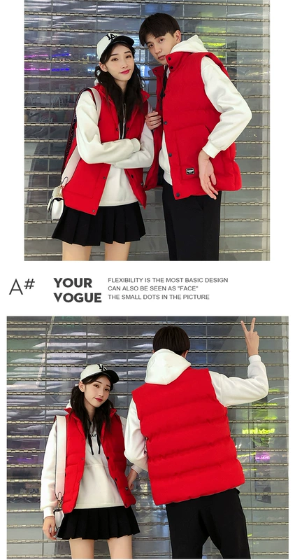 Áo vest nam 2018 mới thu đông và clip mùa đông vest ngắn xu hướng áo khoác hàn quốc đôi không tay blazer nam