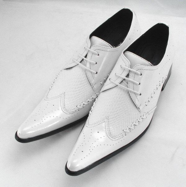 Trendy fashion Korean version of the British pointed shoes high-heeled KTV nightclub single shoes youth hair stylist daily leather shoes