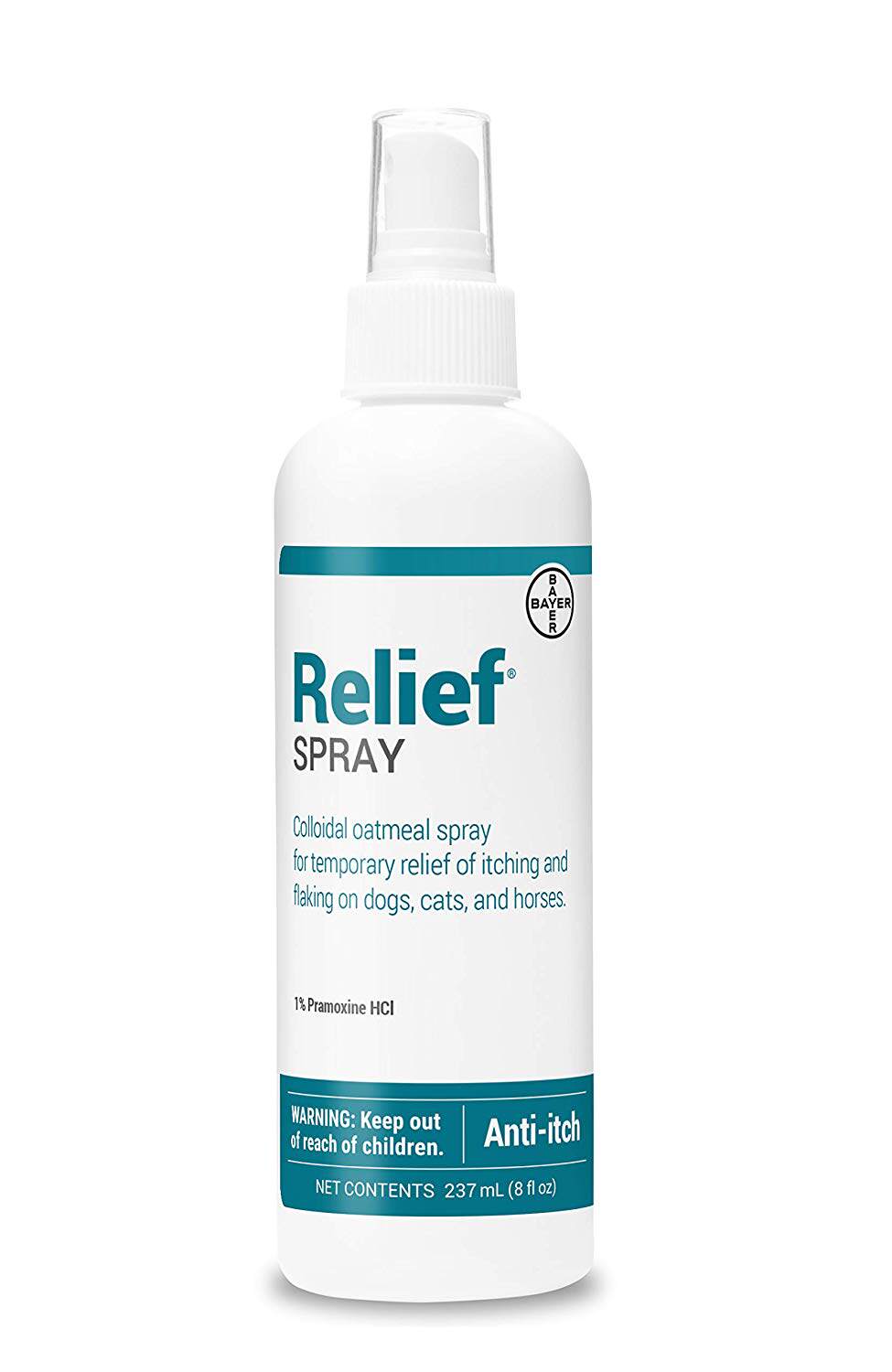 German Bayer Relief Pet Cats and Dogs Instant Relief Itching and Itching Spray 237ml