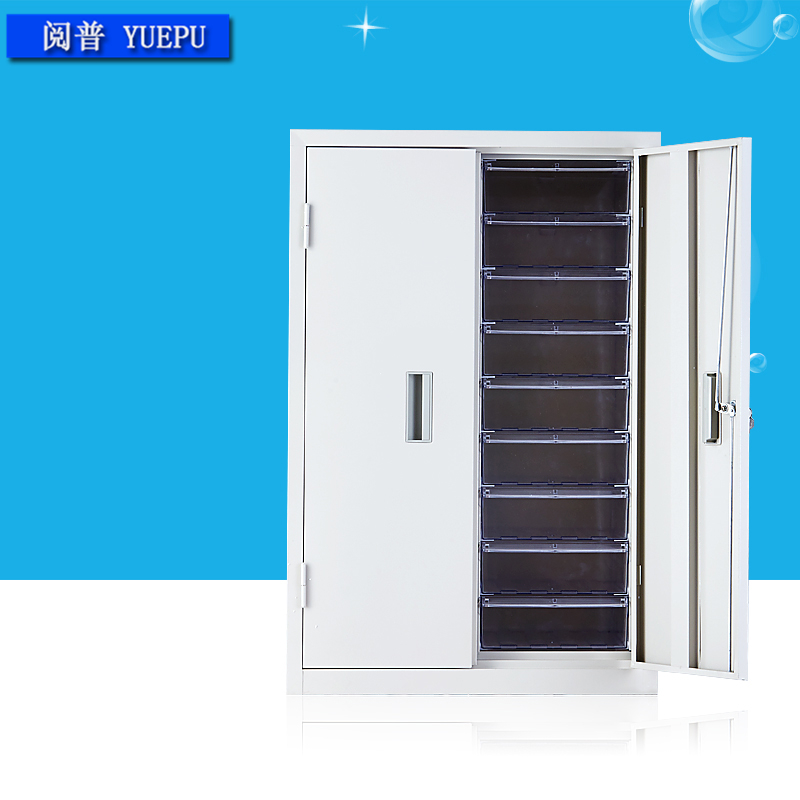 a4 file cabinet Iron drawer file finishing cabinet 18 pumping 36 pumping efficiency cabinet File data certificate cabinet with lock