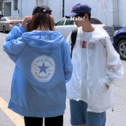 Cặp vợ chồng dùng kem chống nắng siêu mỏng thở UV 2020 mới mùa hè Hàn Quốc phiên bản của quần áo áo khoác nam và nữ xu hướng
