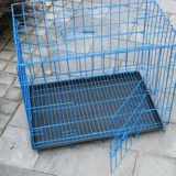 Бесплатная доставка жирная складная собачья клетка плюшевая Vip Pet Cage Iron Cage Dog House Cat Cage Cage Skylight